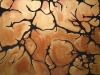 Mélanie, toile sur châssis brochet, amazonite 130x200cm, 2009