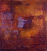 Melanie Brochet,sans vtitre ,toile sur chassis,80x80-cm, 2002-2003