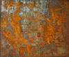 Melanie Brochet,abstract-z , toile sur chassis, 2007