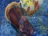 Melanie Brochet, empreinte, -sur-bois-65x50cm, 2001