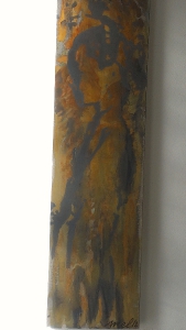 melanie-brochet-jeune-fille-mongole- 25x100cm-toile-sur-chassis-2012
